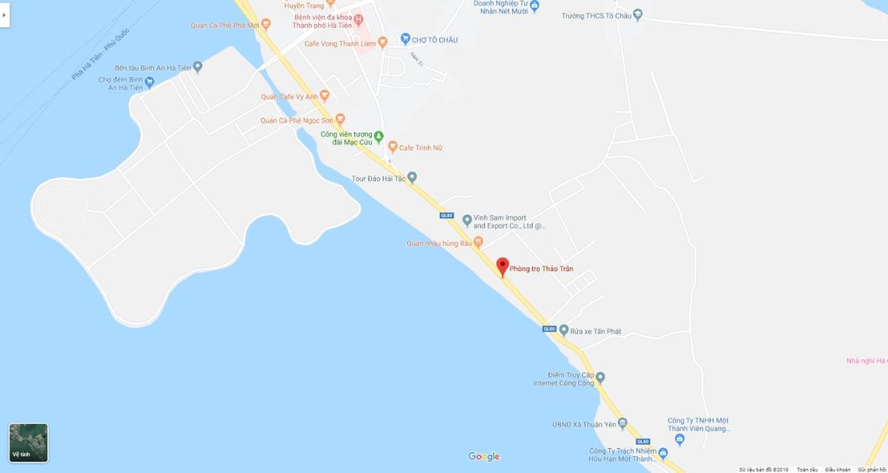 Thao Tran Hotel Hà Tiên Kültér fotó